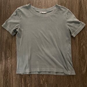 Zara Slate Gray/light blue  Tee